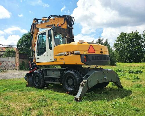 Kolové rypadlo Liebherr A314 (Možnost leasingu)