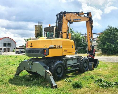 Kolové rypadlo Liebherr A314 (Možnost leasingu)