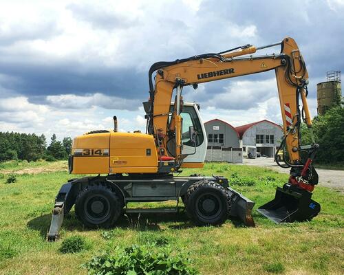 Kolové rypadlo Liebherr A314 (Možnost leasingu)