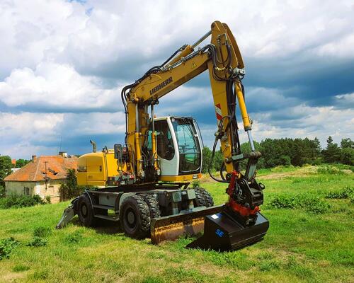 Kolové rypadlo Liebherr A314 (Možnost leasingu)