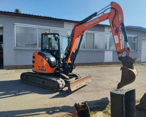 HITACHI ZAXIS 48U Klimatizace 