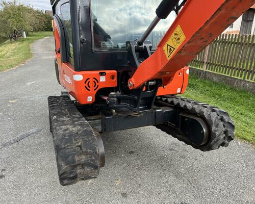 Minibagr Kubota KX018-4 hyd.podvozek + hyd.svahovka, podkopy