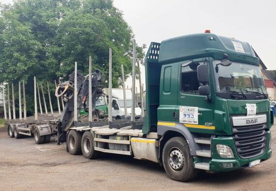 DAF CF510 FAT +HIAB Loglift 135 ZT94 +Umikov PP3