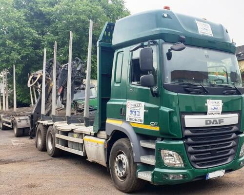 DAF CF510 FAT +HIAB Loglift 135 ZT94 +Umikov PP3