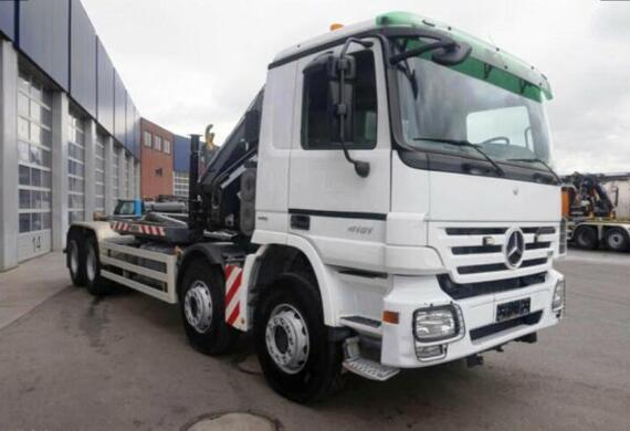 Mercedes Actros 4148 + Hiab 166