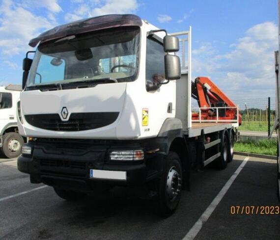 Renault KERAX 380 DXI + Palfinger PK 16.500