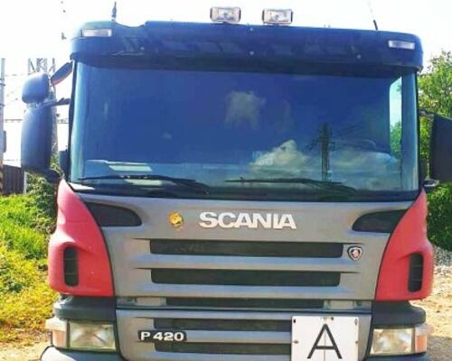 Scania P420 CB +Meiller