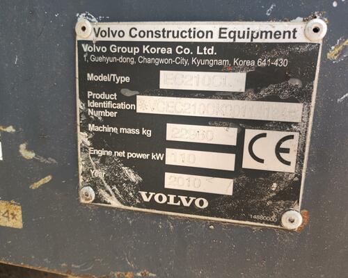 Volvo EC210CL