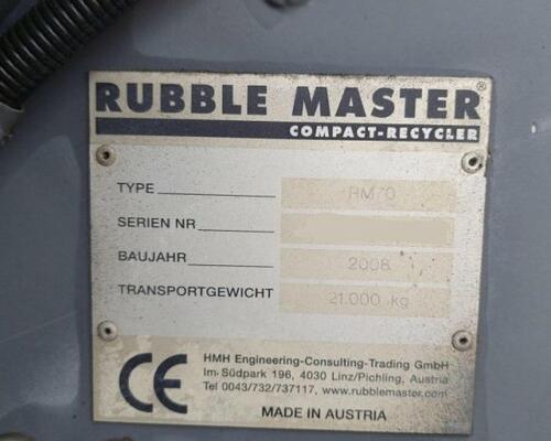 Rubble Master RM 70