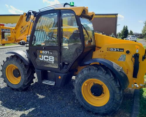 JCB 531-70 T-AC (model a provoz 2022!) CZ TP+SPZ