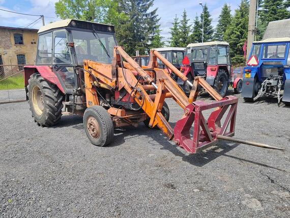  ZETOR 7211 S NAKLADAČEM