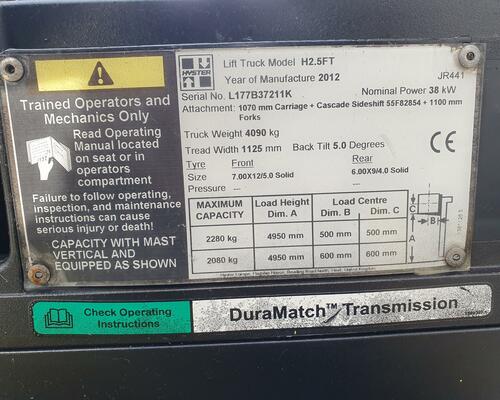 Hyster H 2.5 FT