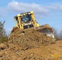 Pásový dozer Caterpillar D6R XW Series II firmy Aquasys